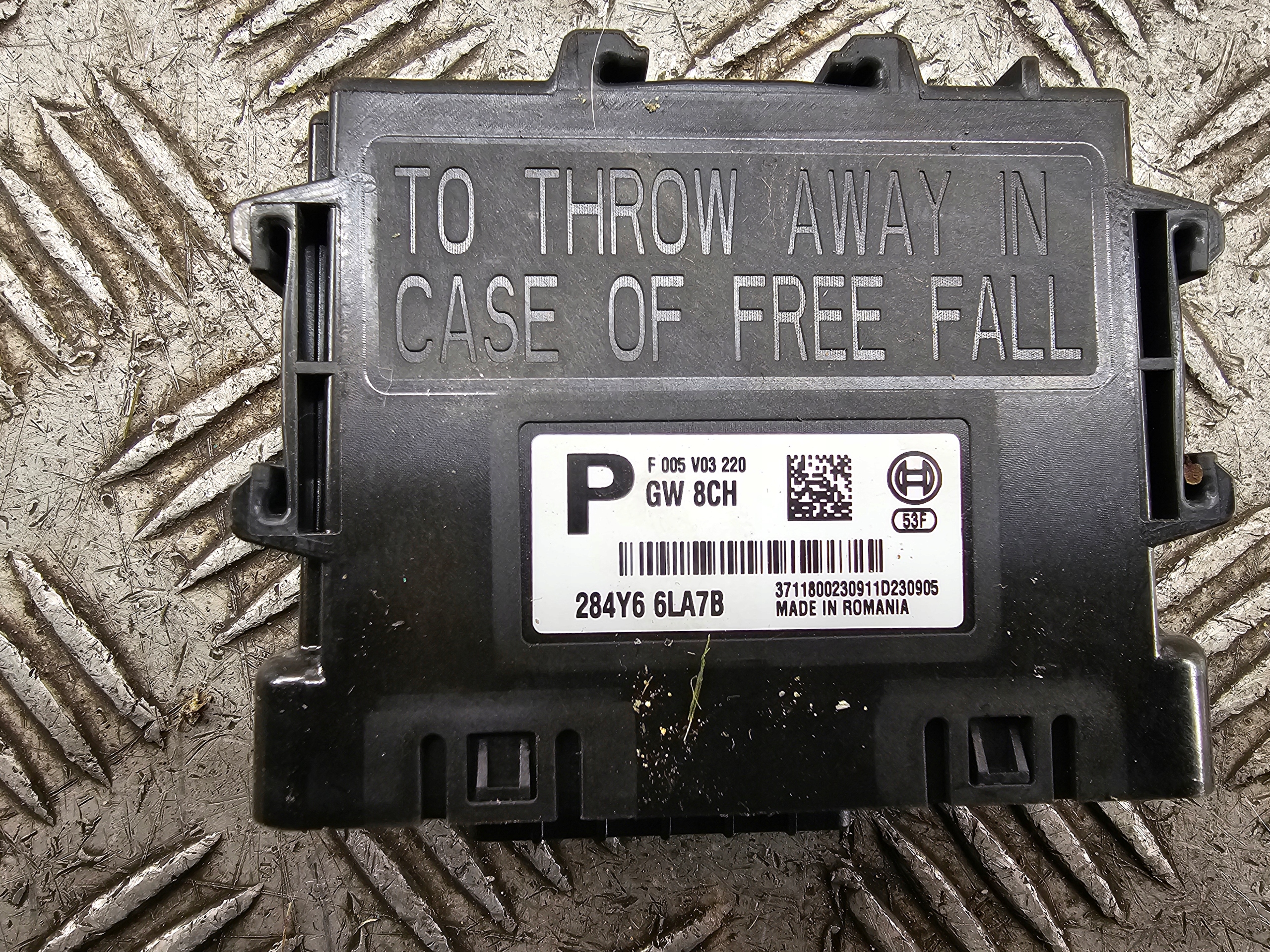 module control unit KOMFORTU RENAULT 284Y66LA7B