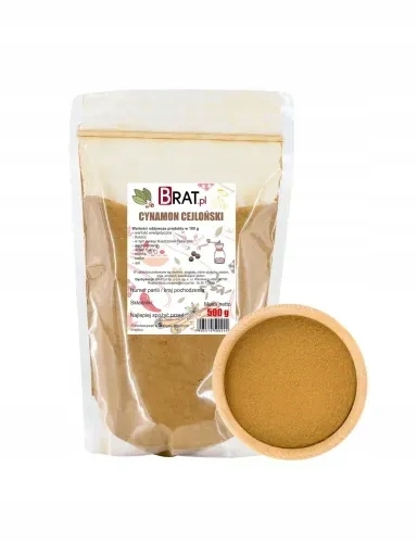 2x Brat Cejlonská skořice Mletá 500 g