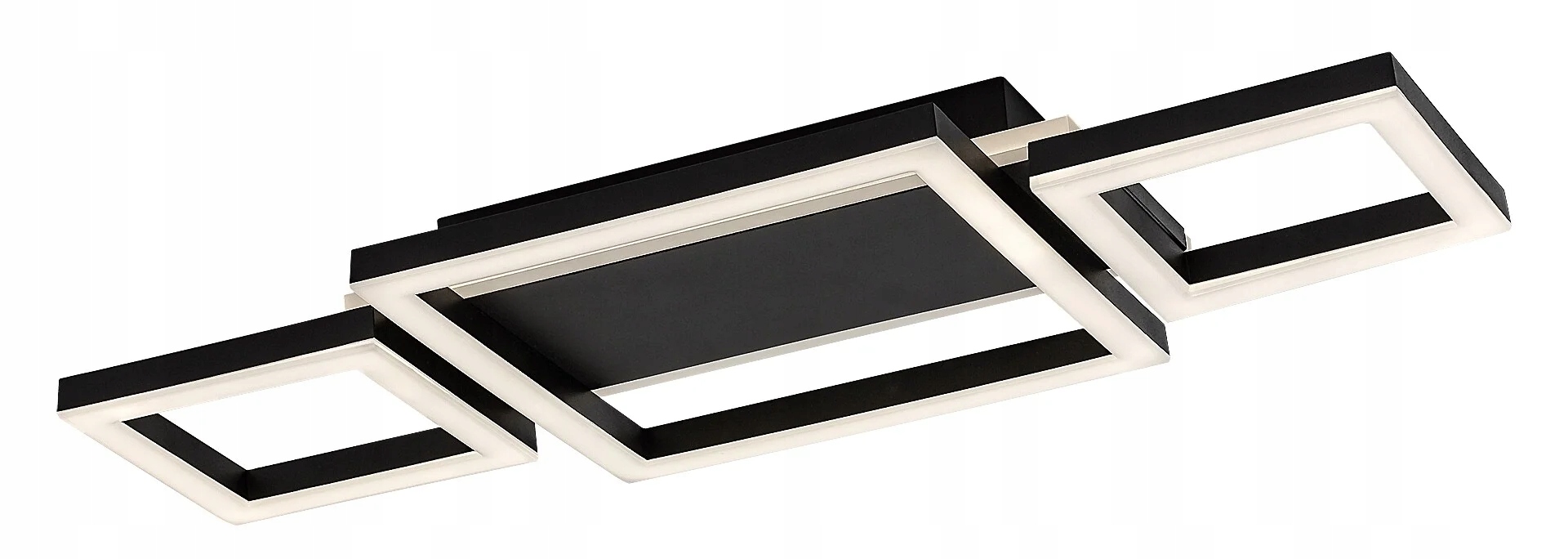 Rabalux Donya 24W Stropná lampa čierna geometrická Led 4000K