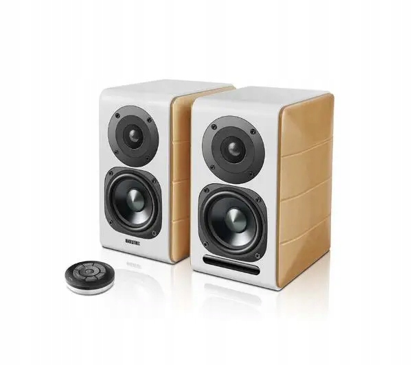 Głośniki komputerowe 2.0 Edifier S880DB Bluetooth 88W Pilot Biało-Brązowe