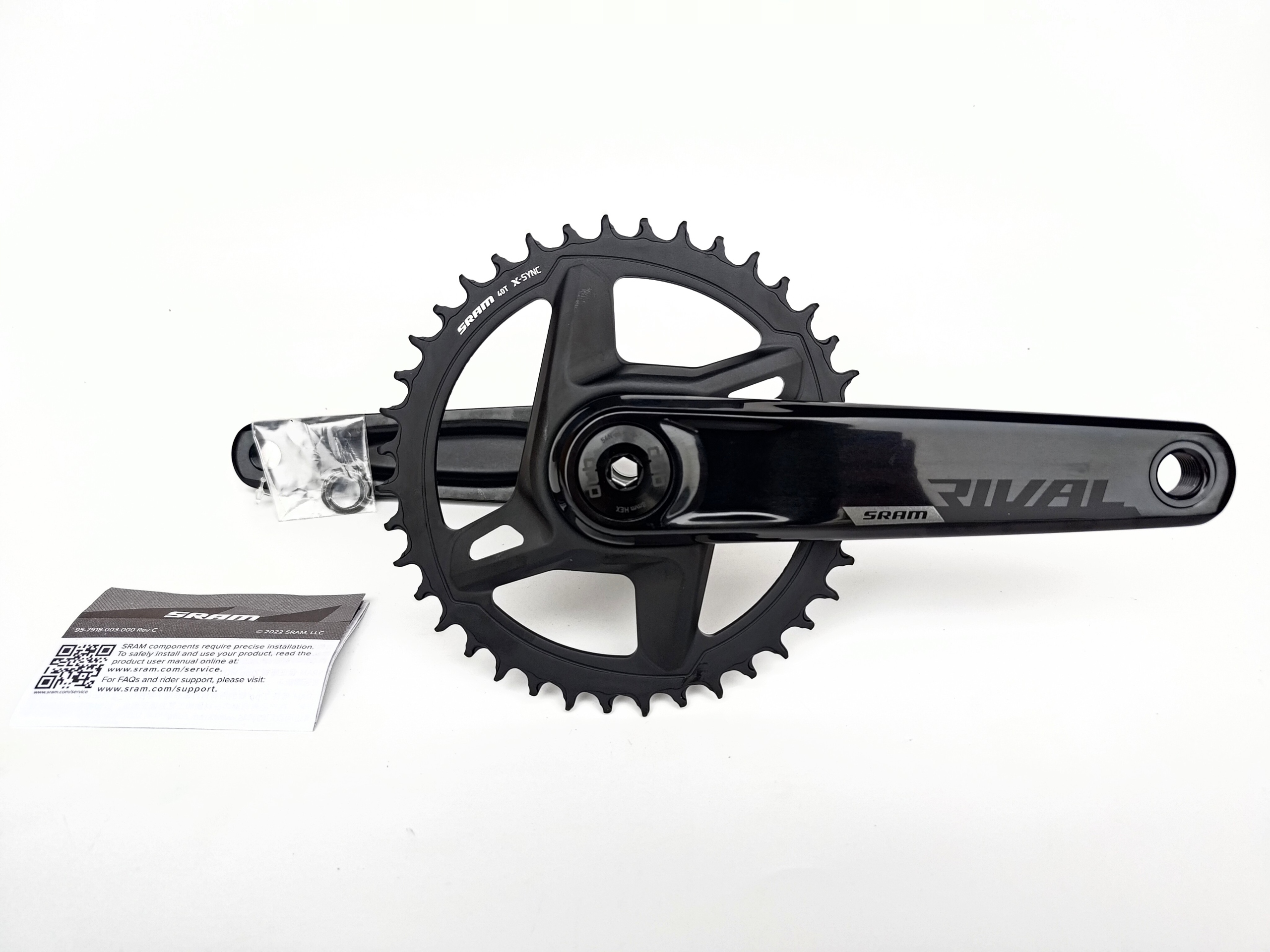 Korba Sram Rival 40t, 175 mm, 1x12, Dub Wide
