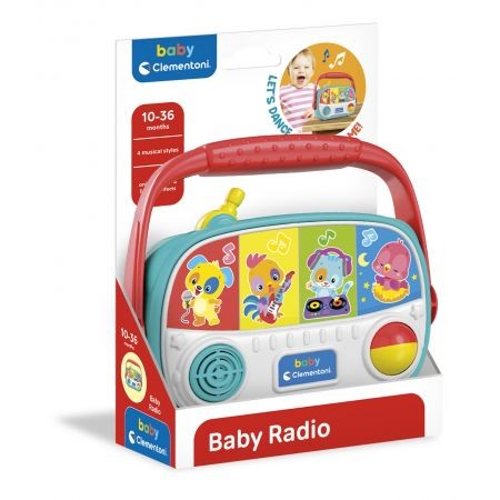 

Clementoni Baby Zabawka Interaktywna Radio 17470