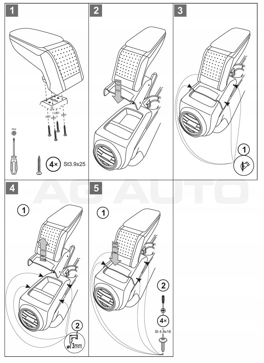 PODLOKIETNIK STANDARD Fiat Bravo 2007 Part manufacturer Rati