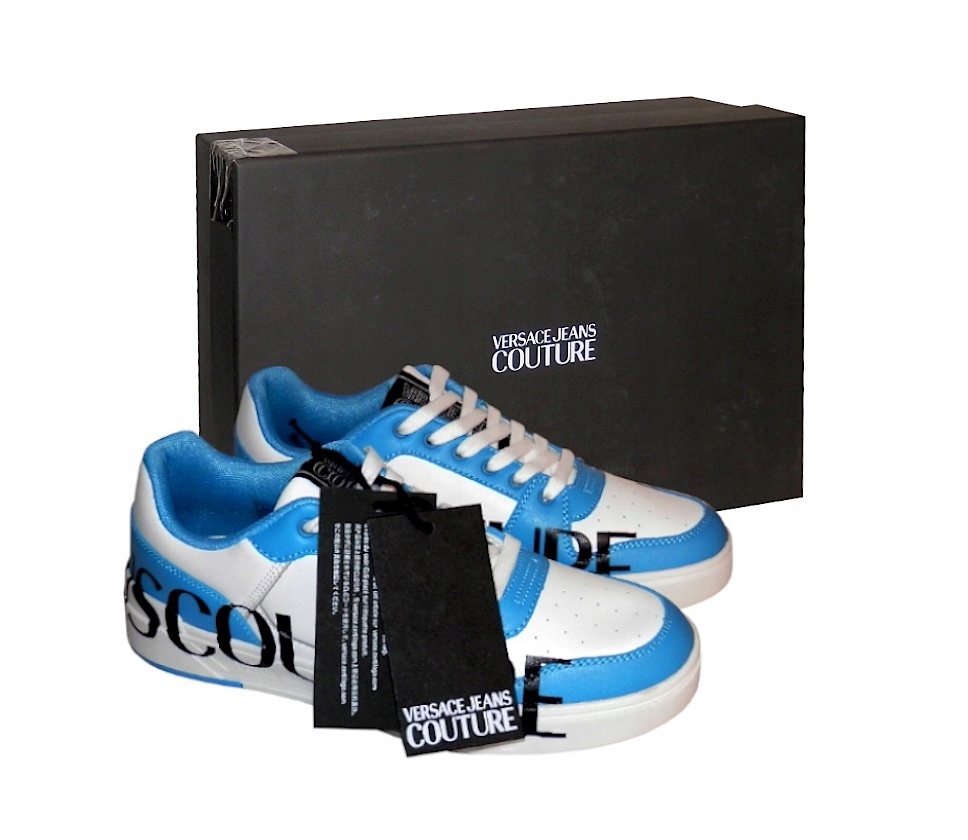 Buty Versace Jeans Couture Sneakersy Skóra r. 44