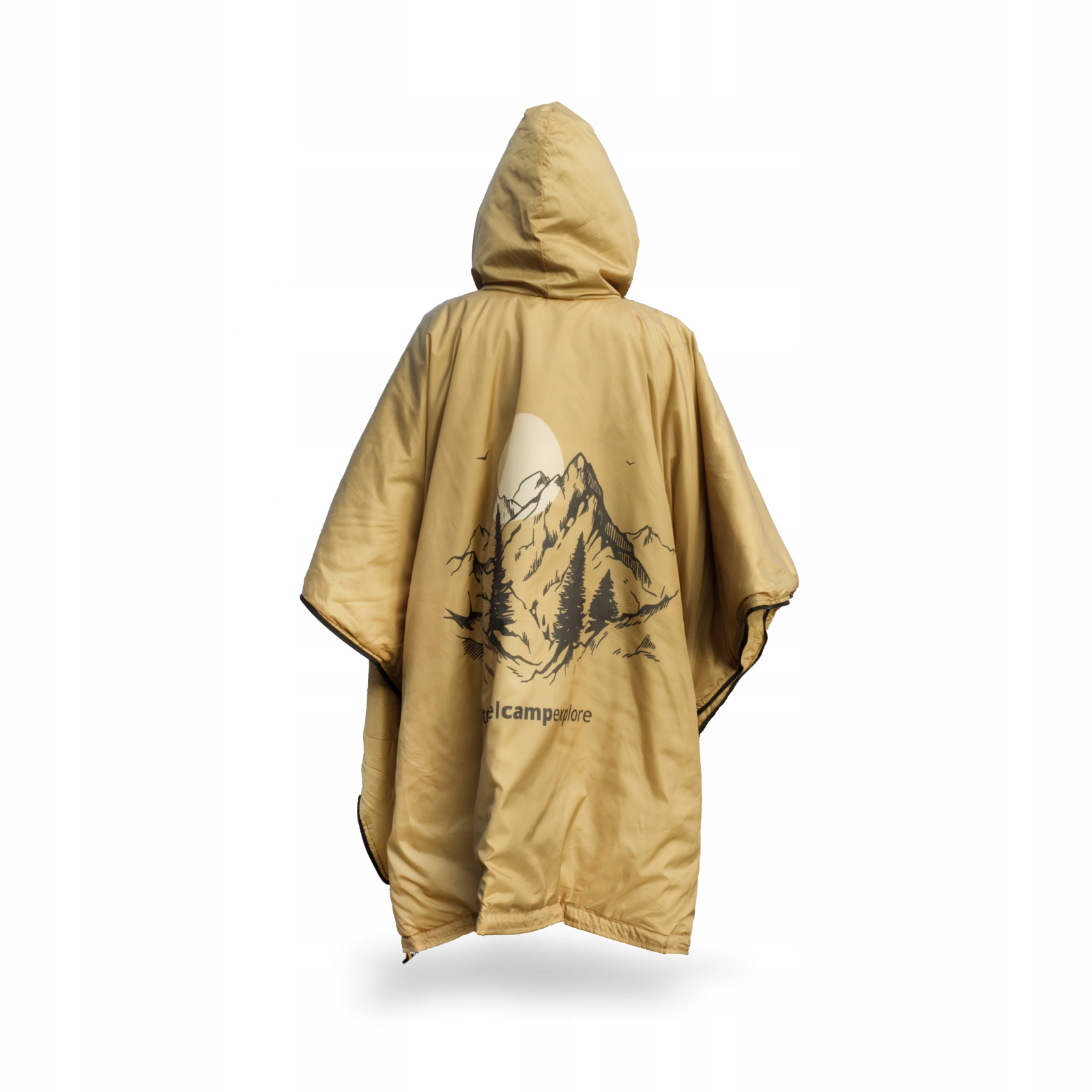 Ponczo kempingowe Offlander z ogrzewaczem śpiwór wodoodporne pod namiot