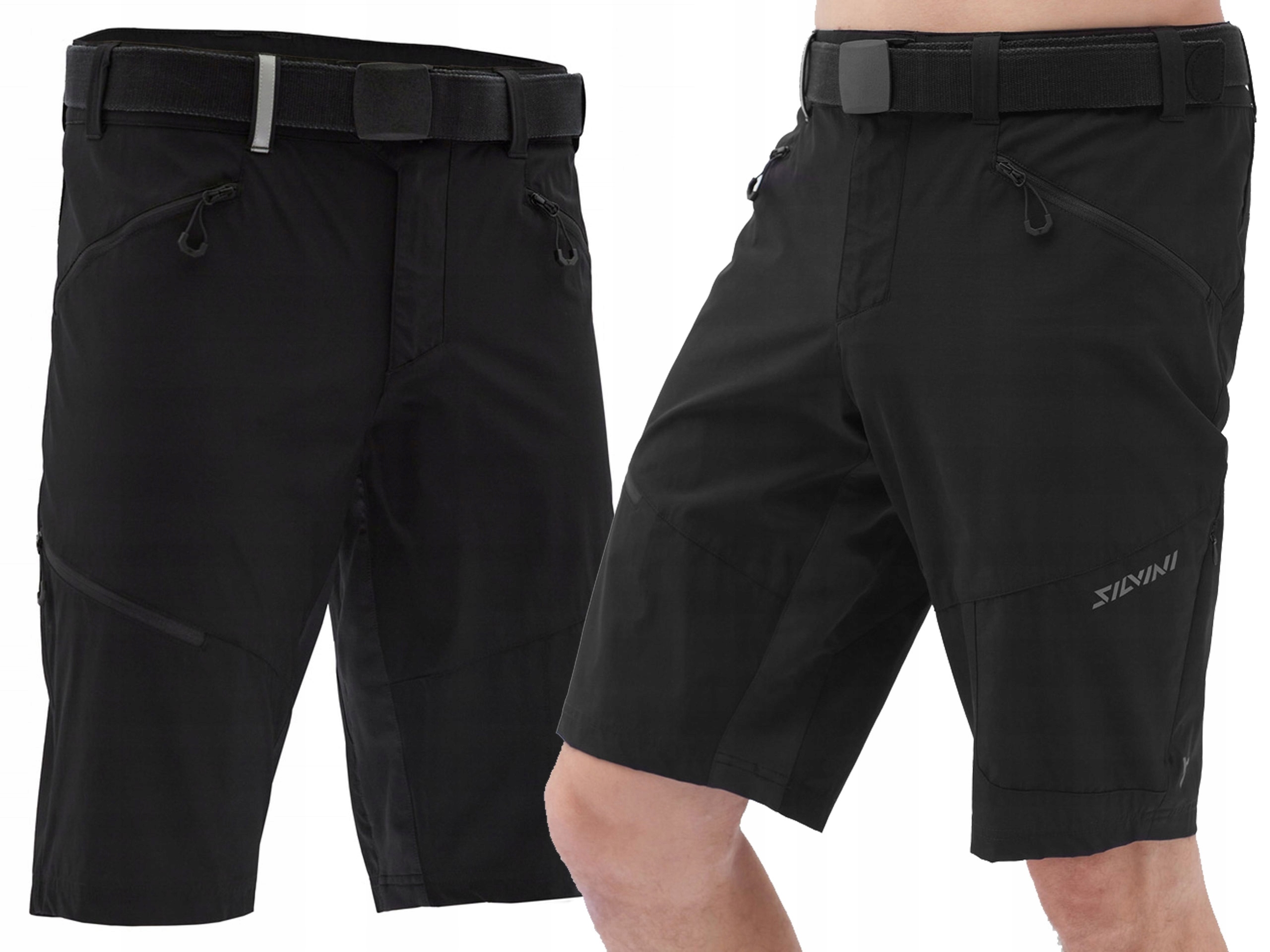 Kraťasy na kolo Silvini Rango Pro MP2225 černé XXL