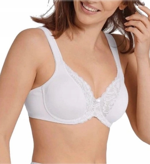 Triumph měkká podprsenka bílá Modern Lace+cotton W velikost 95C