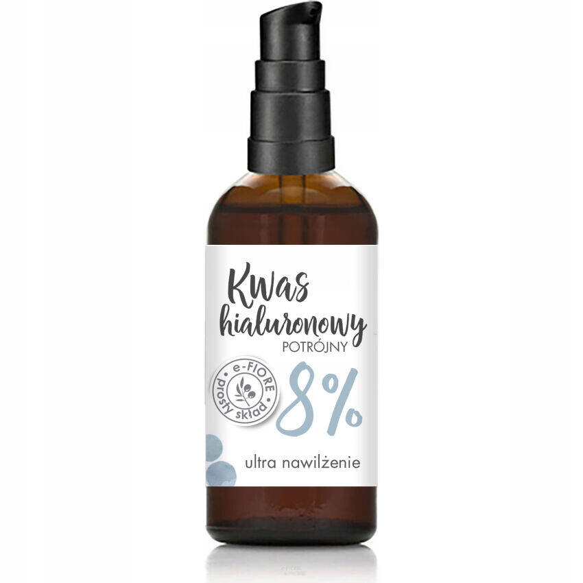 Potrójny kwas hialuronowy 8% Lifting 100ml E-fiore