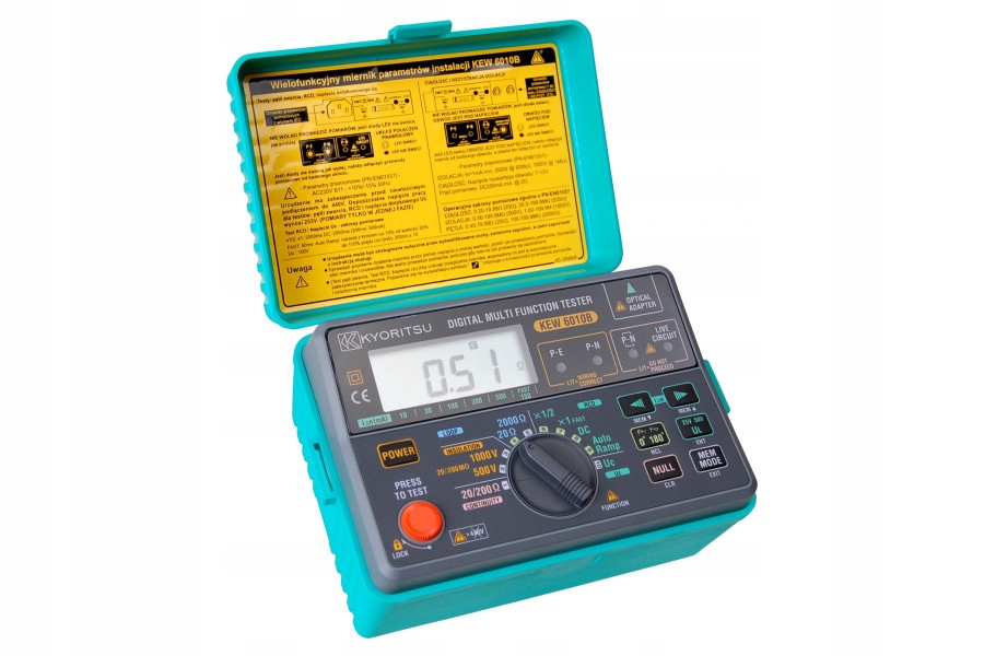 

Kyoritsu Miernik Instalacji Elektrycznej KEW6010B