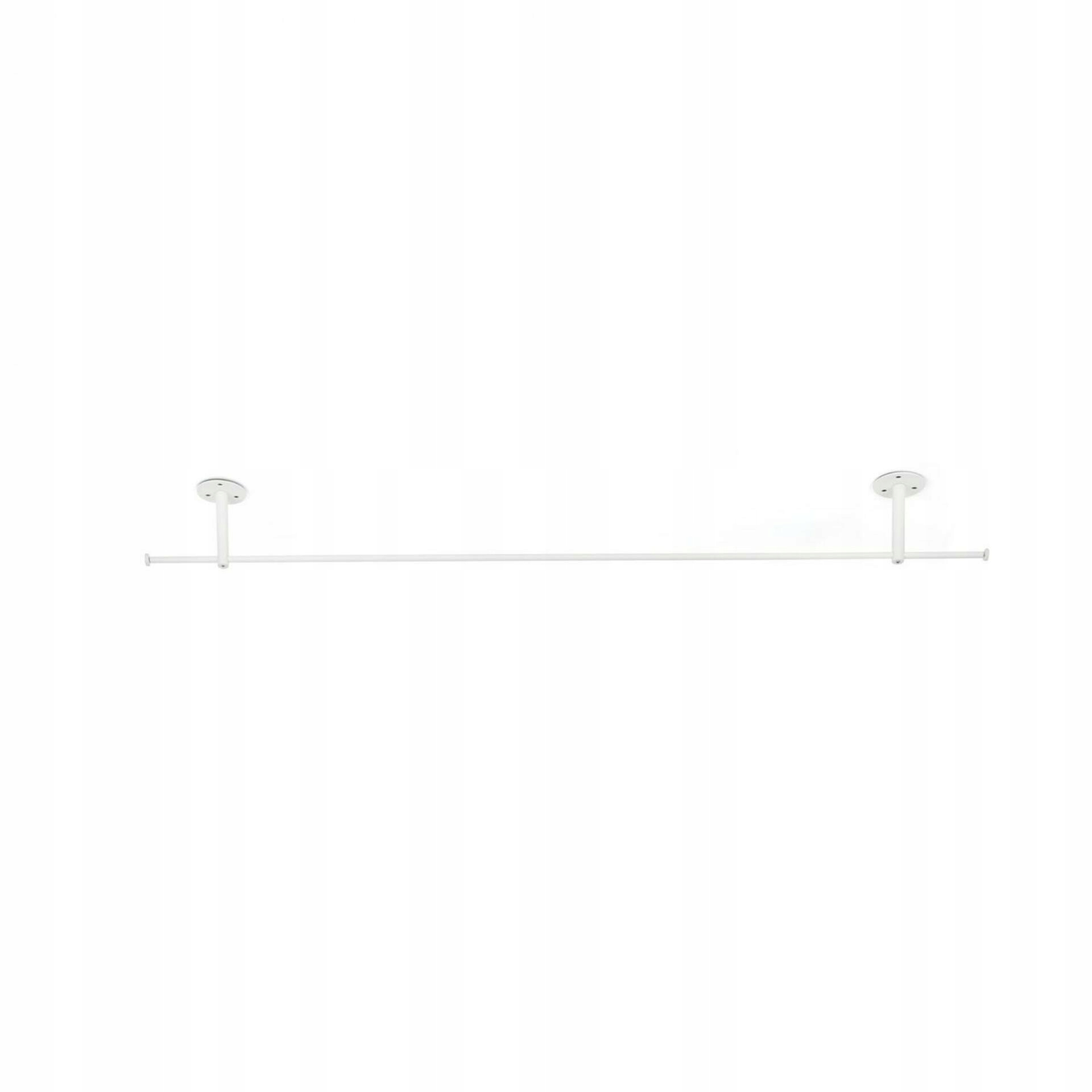 Faro Clap biely lineárny držiak na stenu/strop pre osvetlenie, hliník