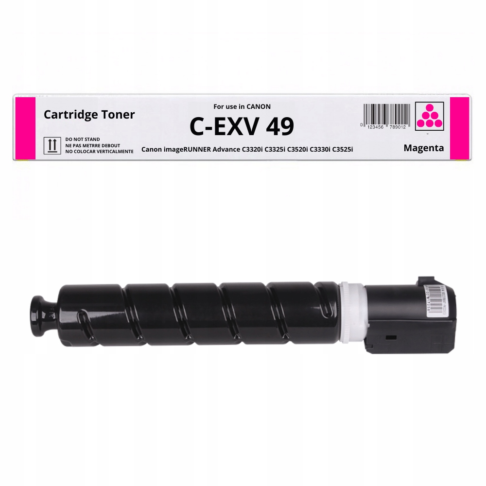 Nowy Toner CEXV49 M do Canon C3530i DX C3730i C3830i C3826i C3320 C3720i