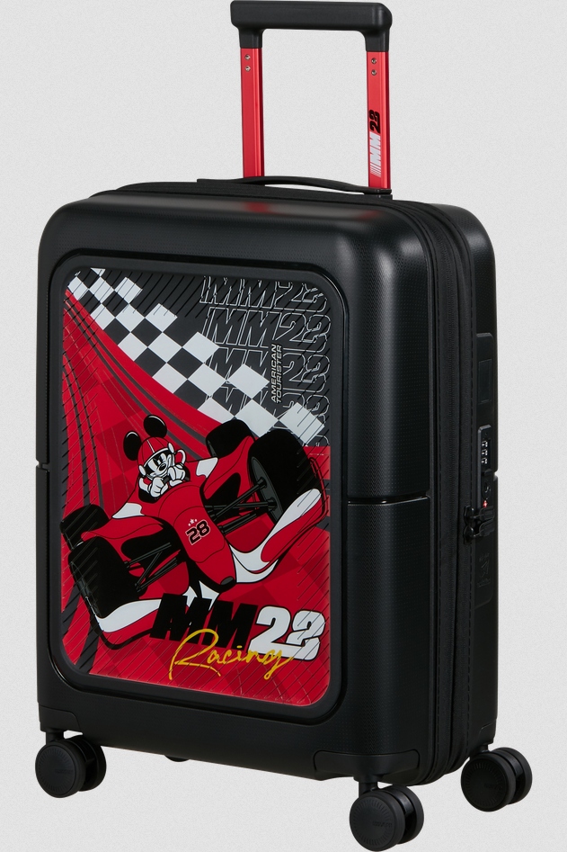 Kabinový kufr American Tourister Dashpop Disney 55/20 Exp Tsa Racing Mic