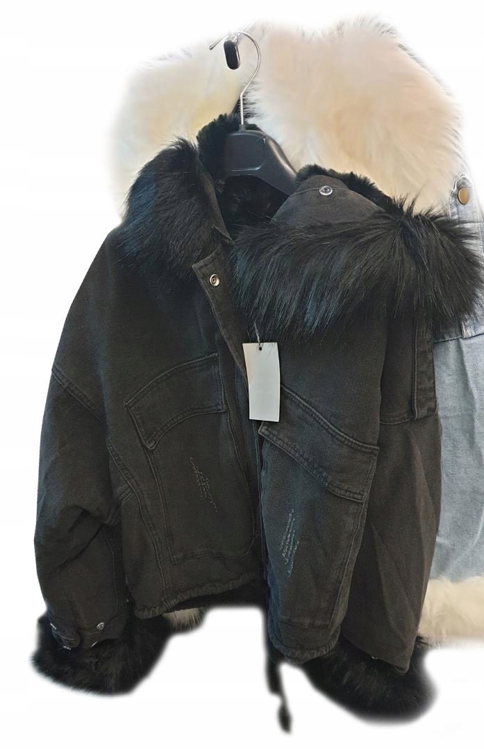 

Kurtka Jeansowa Z Futerkiem Katana Miś Futerko S/m