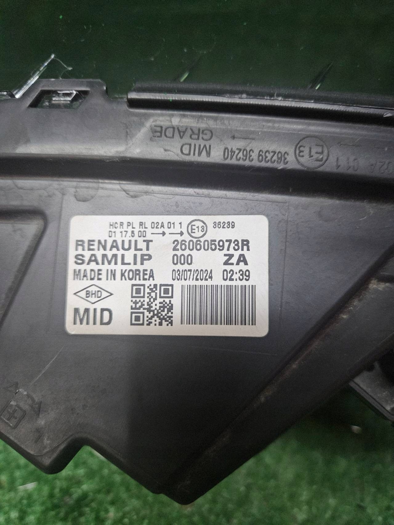 REFLEKTOR left front RENAULT ARKANA LIFT 23- MID LED NR.R1741