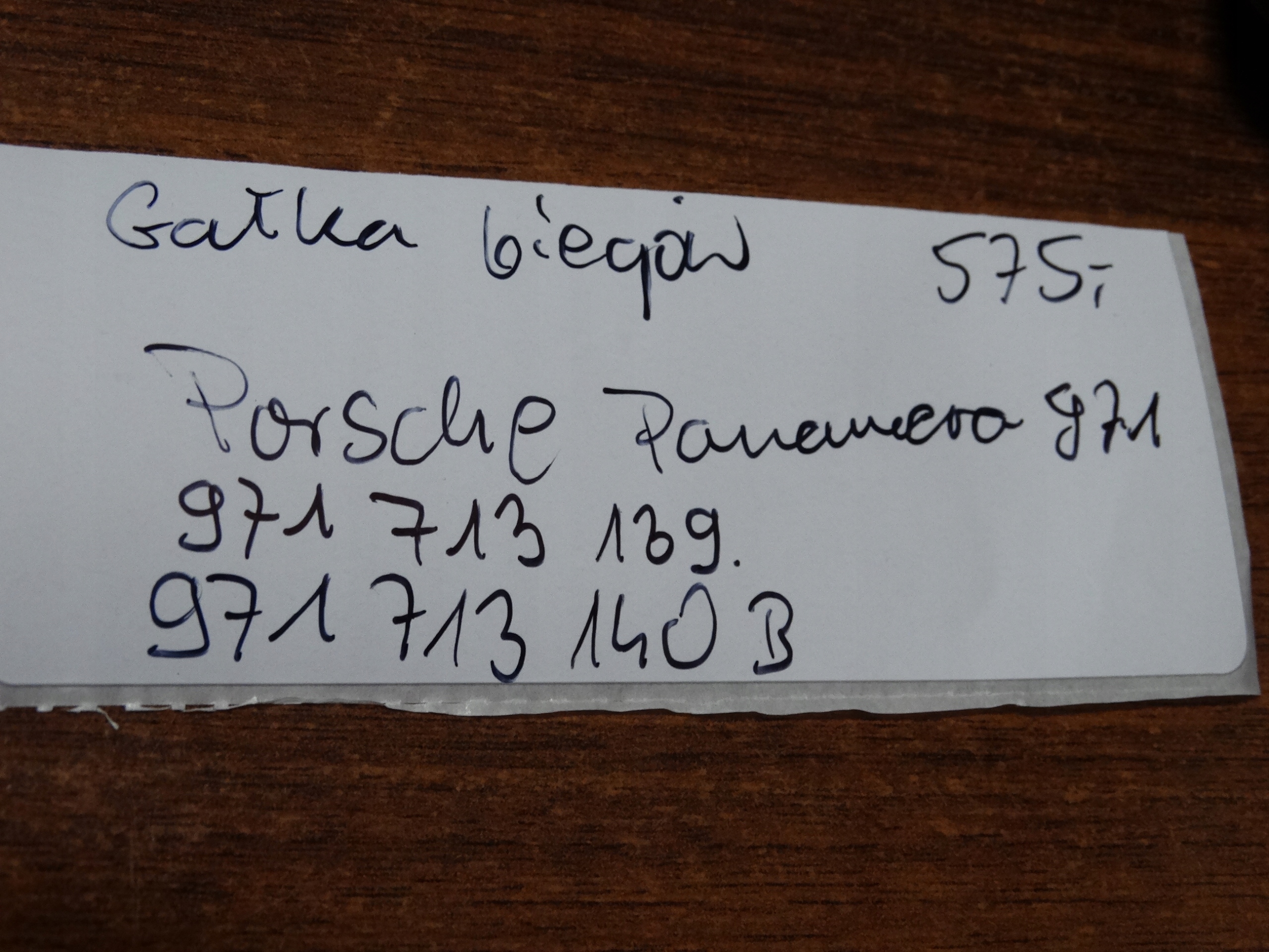 IDEALNA Pomello ingranaggi PORSCHE PANAMERA 971 1