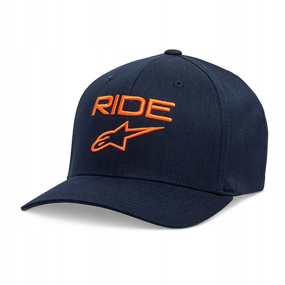 kšiltovka Alpinestars Ride 2.0 Hat, (Navy/oranžová) S/m