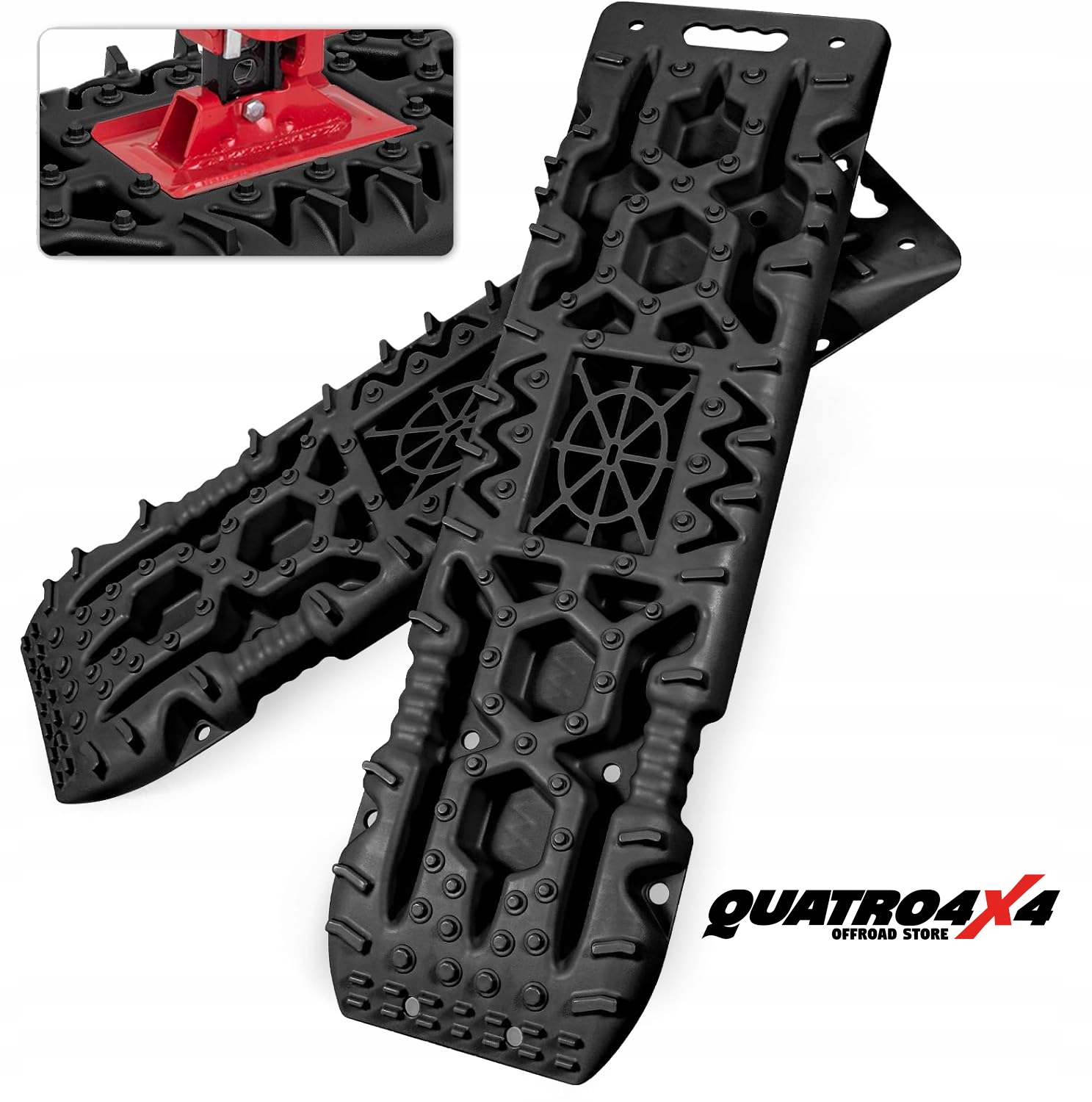 TRAPY 10ton Z POLIPROPYLENU Z GNIAZDEM | PODSTAWĄ DO HI-LIFTU SNAKEMAN 4WD Producent Snakeman 4WD