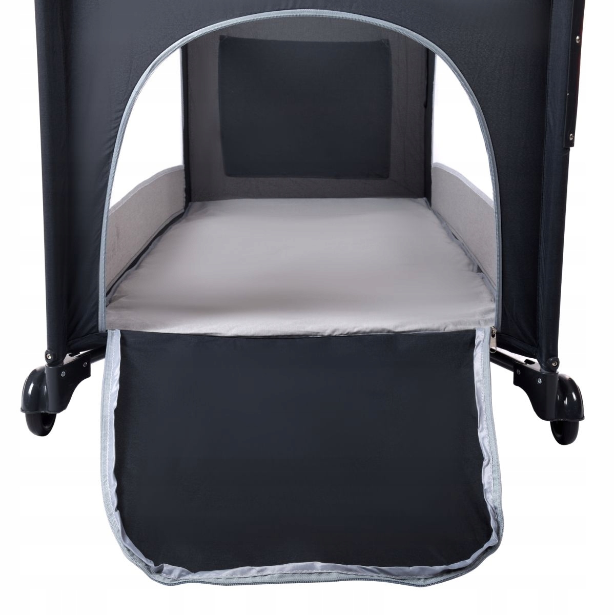 ŁÓŻECZKO TURYSTYCZNE DOSTAWNE DWUPOZIOMOWE SKŁADANE KOJEC MOSKITIERA +TORBA Bohater brak