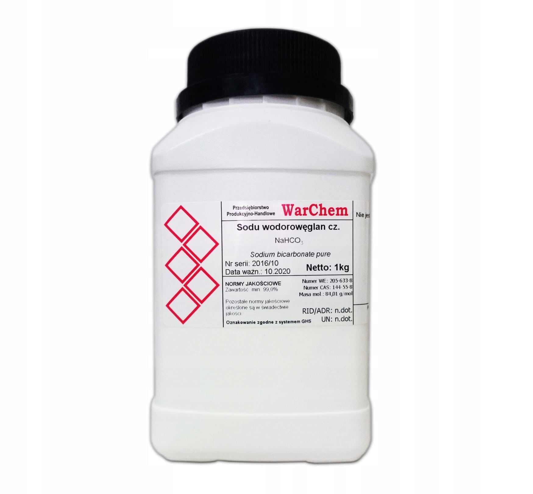

Wodorowęglan Sodu (soda Oczyszczona)- 1kg [57155]