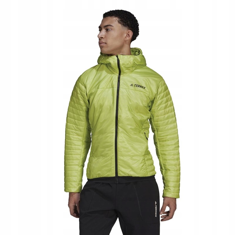 KURTKA Aadidas Terrex Techrock Primaloft Insulated lime H57728 ROZMIAR M