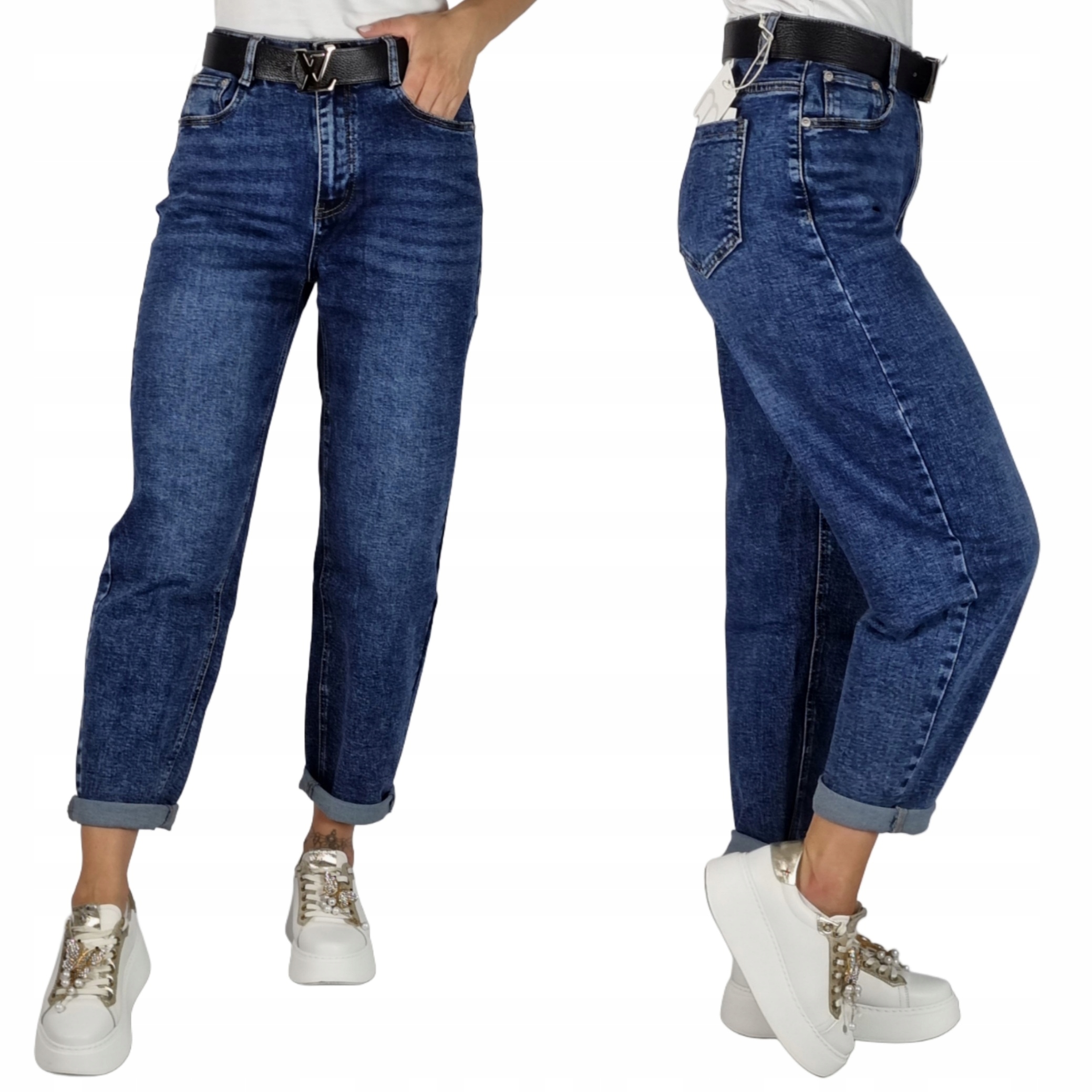 Džíny Mom Fit klasické velikosti XL