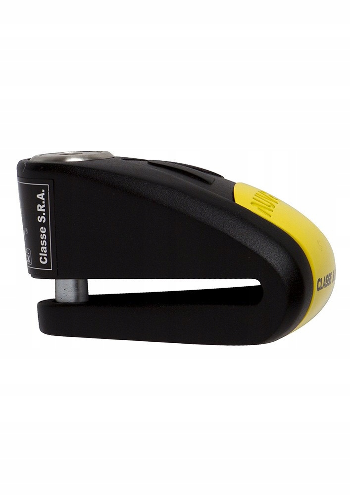 Auvray zámok na kotúč s alarmom B-lock 14 čierny žltý, priemer kolíka 14 mm