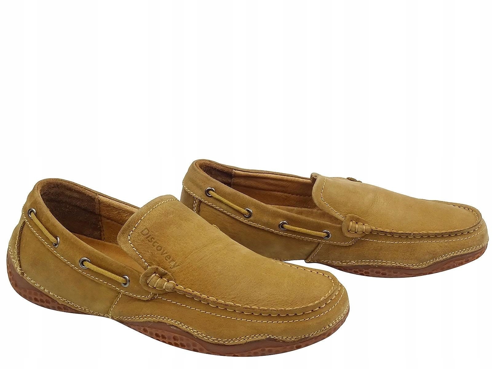 -40% MOKASYNY WSUWANE SKÓRZANE PÓŁBUTY BUTY MĘSKIE Marka inna