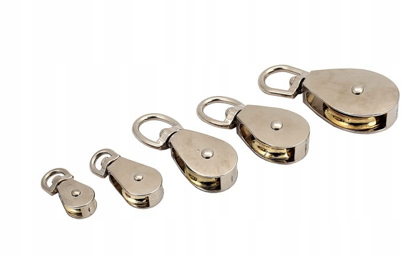 BLOCZEK BUDOWLANY Z OKRĘTKĄ OBROTOWY 50mm DO LINKI 11mm Typ bloczek