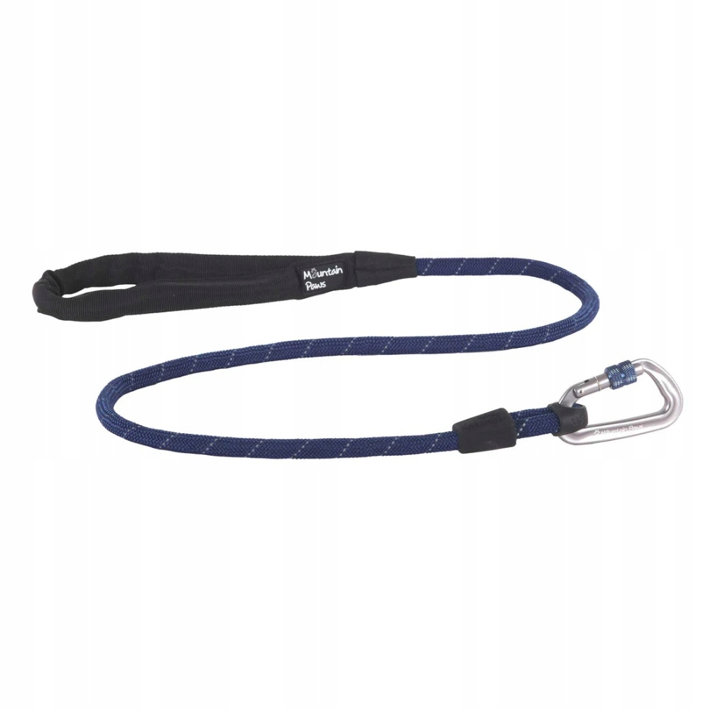 Vodítko Mountain Paws 120 cm, modrá barva