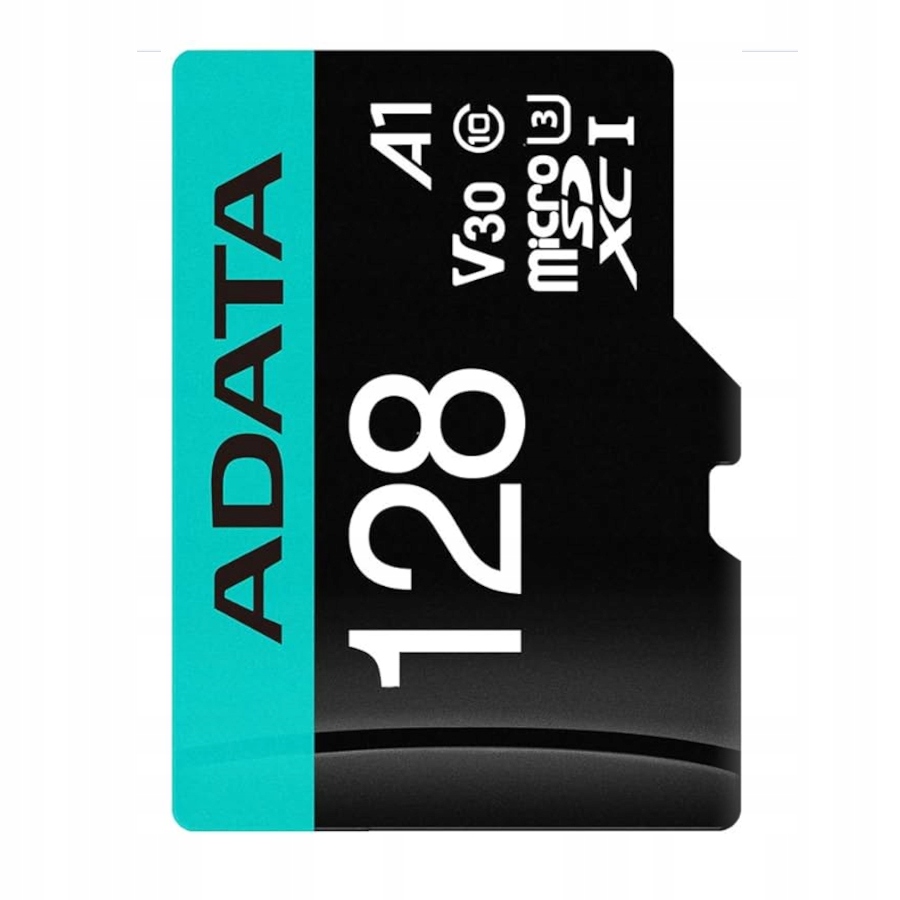 ADATA Premier PRO | 128GB | Karta microSDXC + adapter SD | do filmów 4K UHD EAN (GTIN) 4710273771335