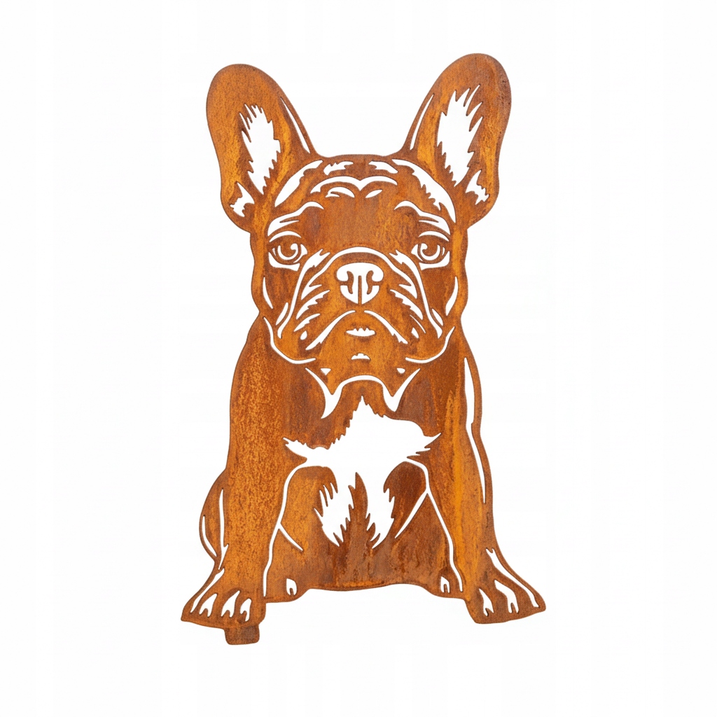 Ozdoby Do Zahrady Rostlin Zahradní Dekorace Pes Figurka Psa Kov Buldoček