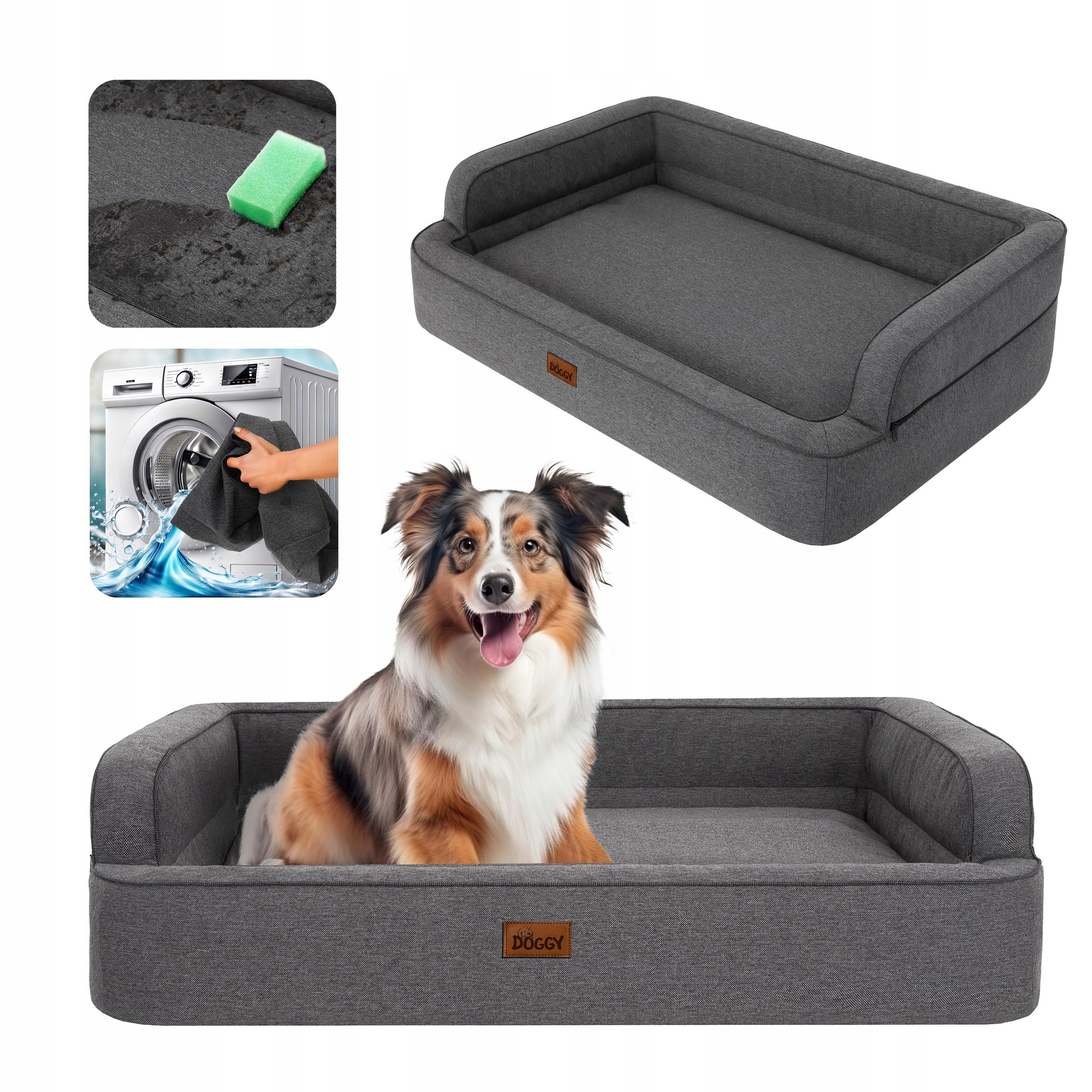 Pelíšek pro psa – gauč, potah pro psa – snadné čištění 96 x 62 cm