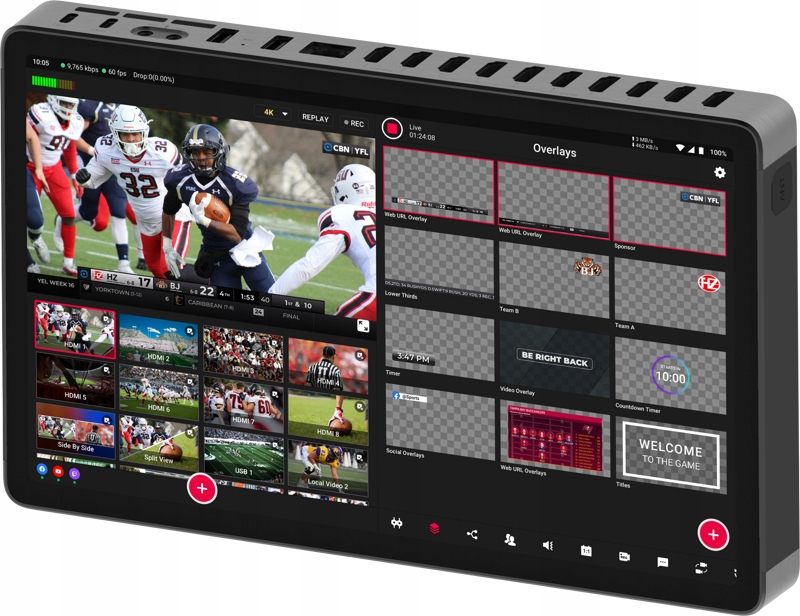 YoloLiv YoloBox All-in-One Multi-Camera Live Streaming and Switching