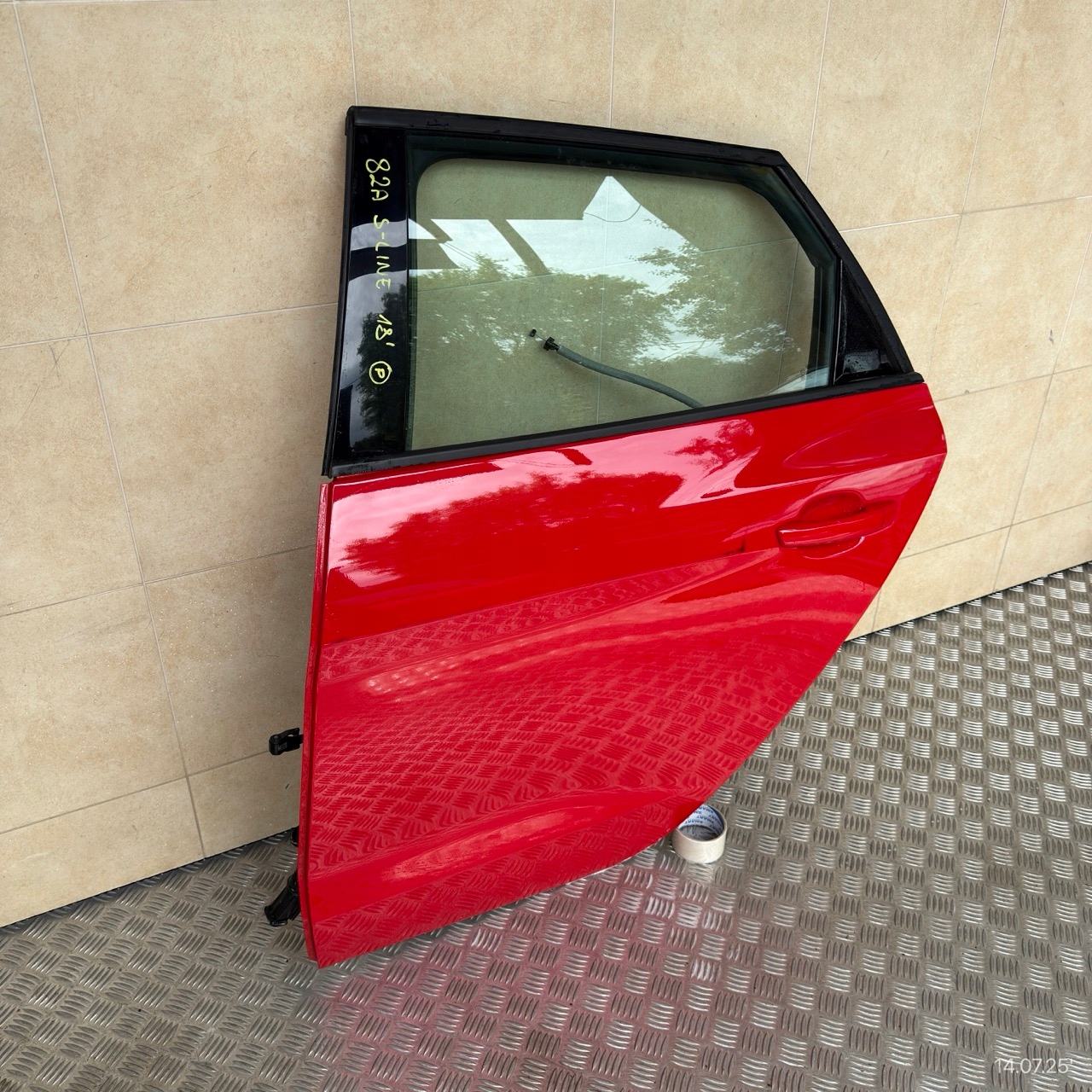 door complete rear. left AUDI A1 82A S-LINE 2018 ROK