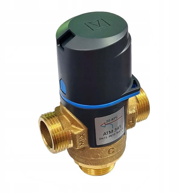 Afriso ATM341 Zmiešavací ventil Termostat 3/4 20-43