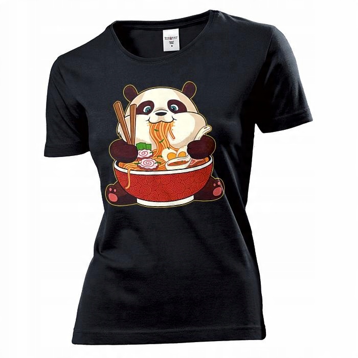 

Koszulka damska Ramen I Panda L