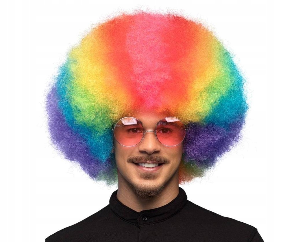 Kostým Duhová Paruka Klaun Kostým pro chlapce Originální nápad Kostýmy