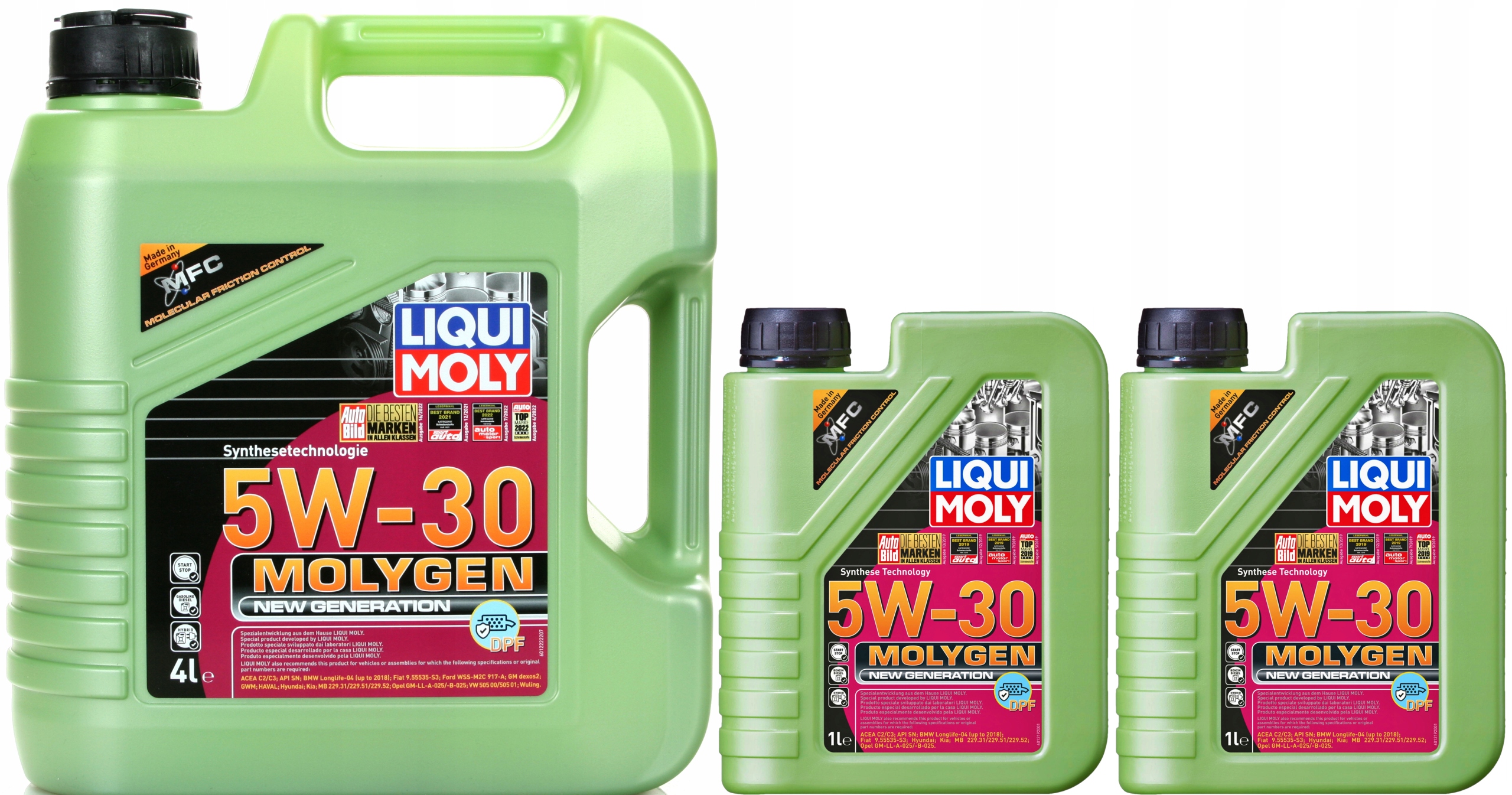 Olej Liqui Moly Molygen New Generation Dpf 5V30 6L