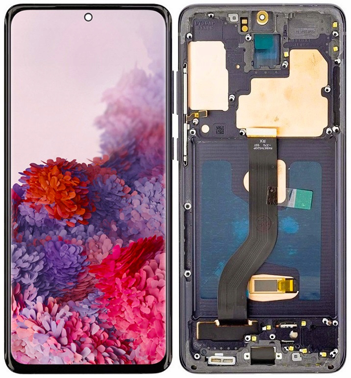 Oled displej pro Samsung Galaxy S20 Plus 4G 5G G985F G986F LCD Rámeček