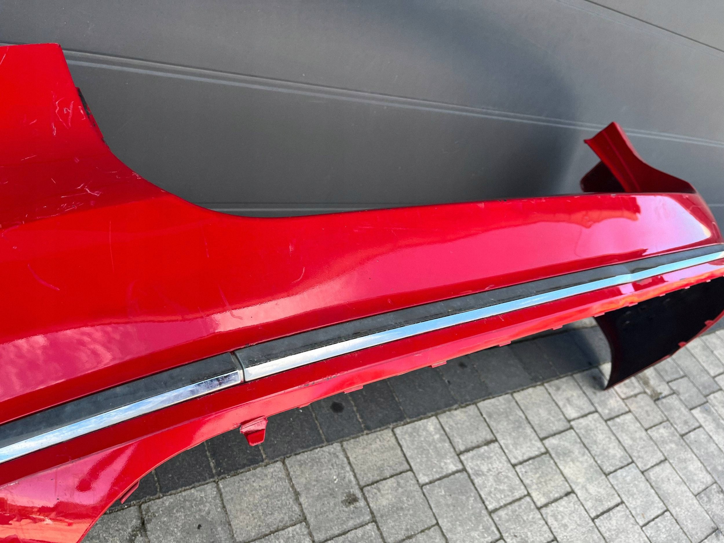 bumper rear VOLKSWAGEN PASSAT B7 CHROMY 3AF807421A @M