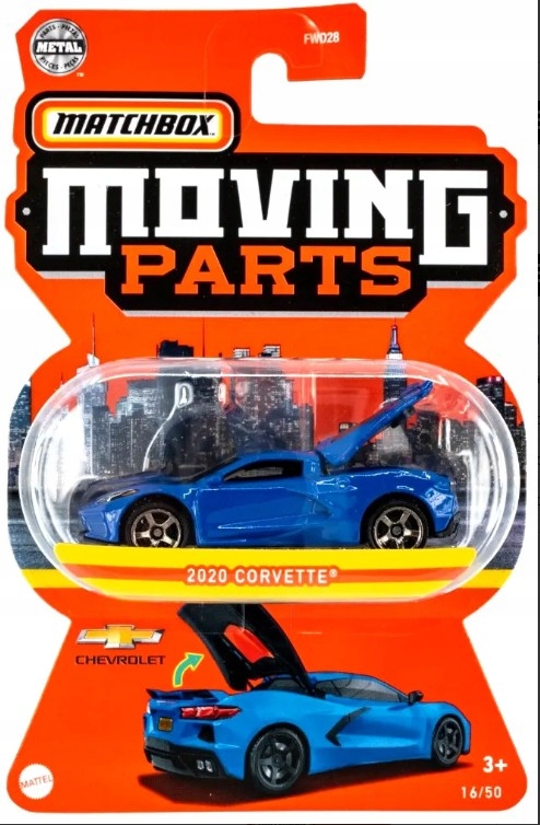 

Matchbox Samochodzik 2020 Corvette HFM51