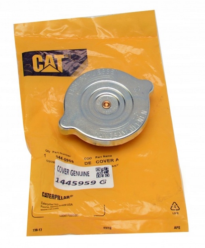 Korek Chladiče Vody Originál Kolový Bagr Cat M312 M315 M318 M320