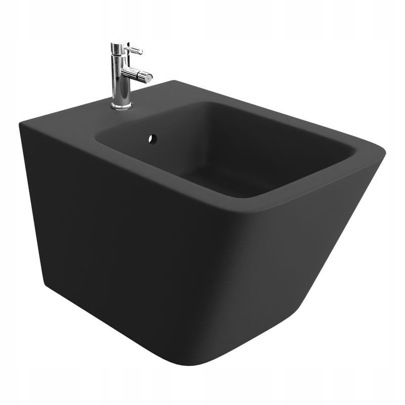 Závěsný bidet Lago Black – moderní design, minimalismus a funkčnost