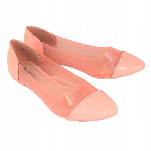 

Buty Baleriny Baletki Przezroczyste Damskie r 39