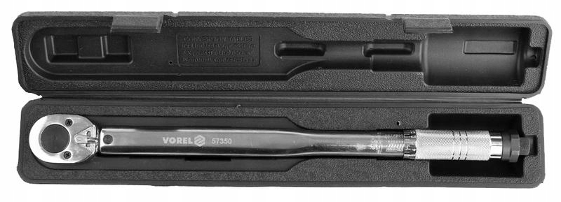 

Vorel Klucz Dynamometryczny 1/2'' 28-210NM 57350