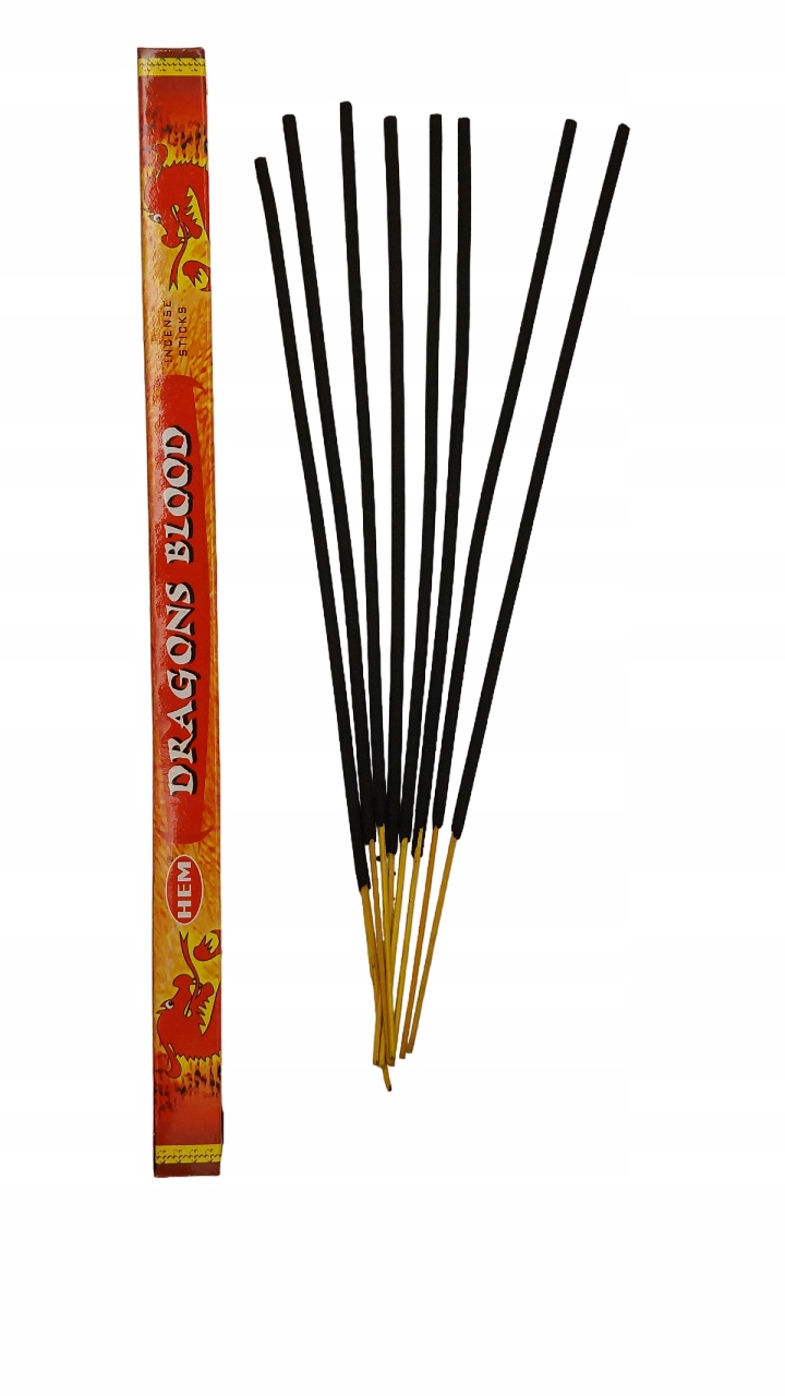 

Kadzidełka Dragons Blood Smocza Krew Hem 8szt