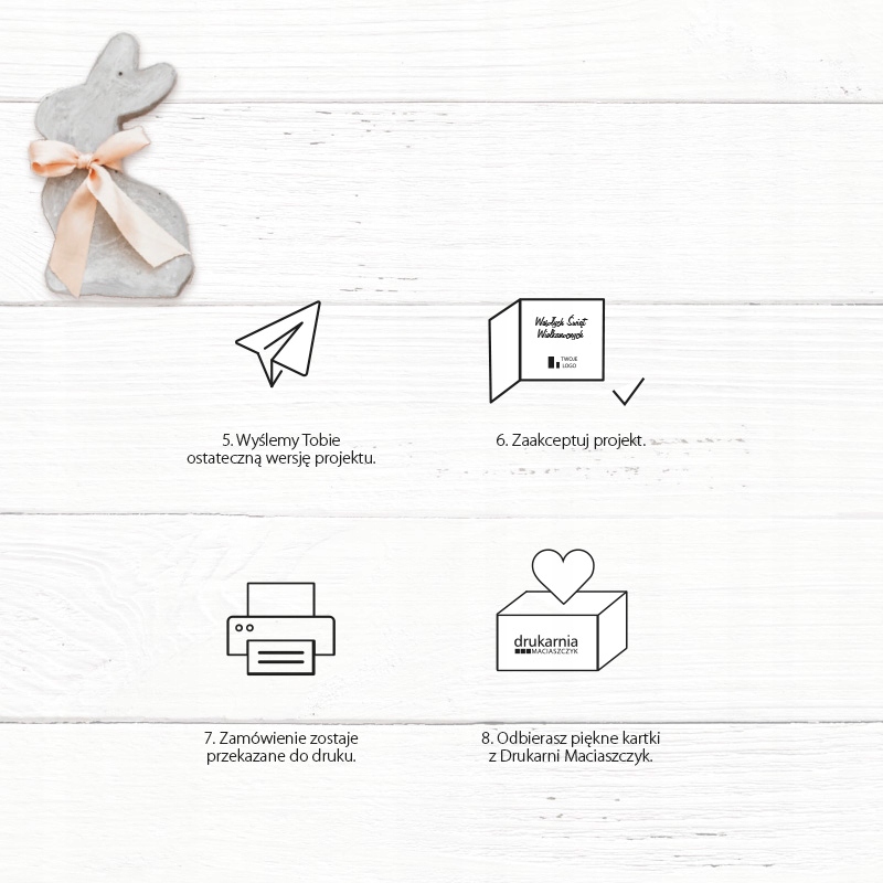 Kartki Świąteczne Wielkanocne, Wielkanoc, projekt nr 18, 10x15 cm, 50 szt Wysokość produktu 15 cm