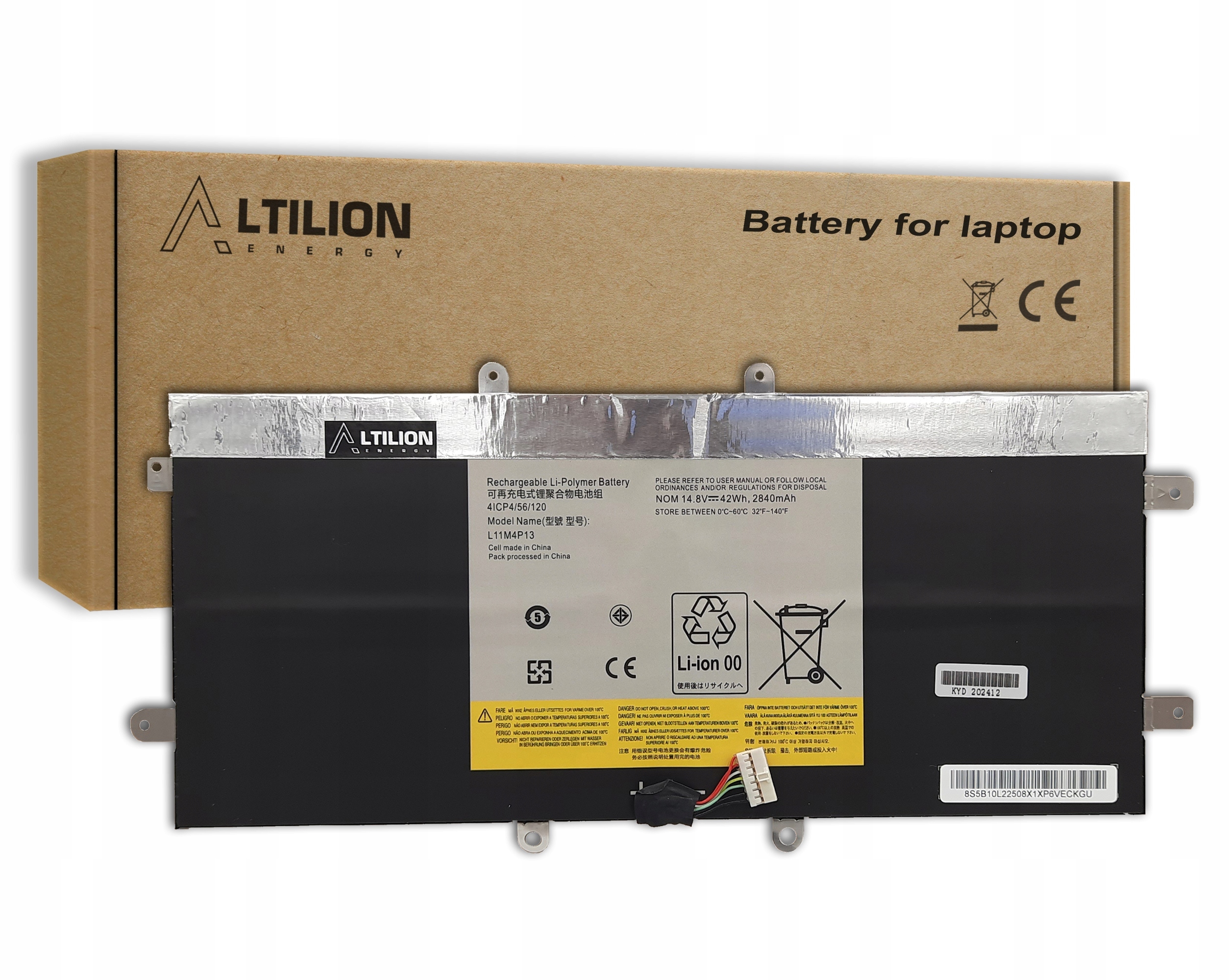 Baterie Altilion Energy L11M4P13 kompatibilní s Lenovo