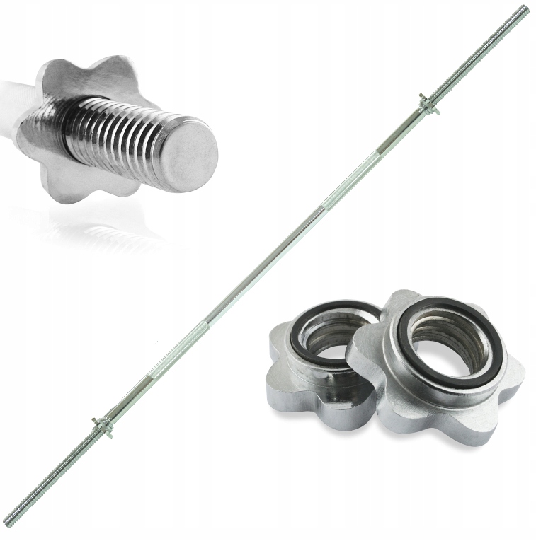 

Gryf Prosty Z Gwintem Standardowy 10,8Kg 200cm Hms