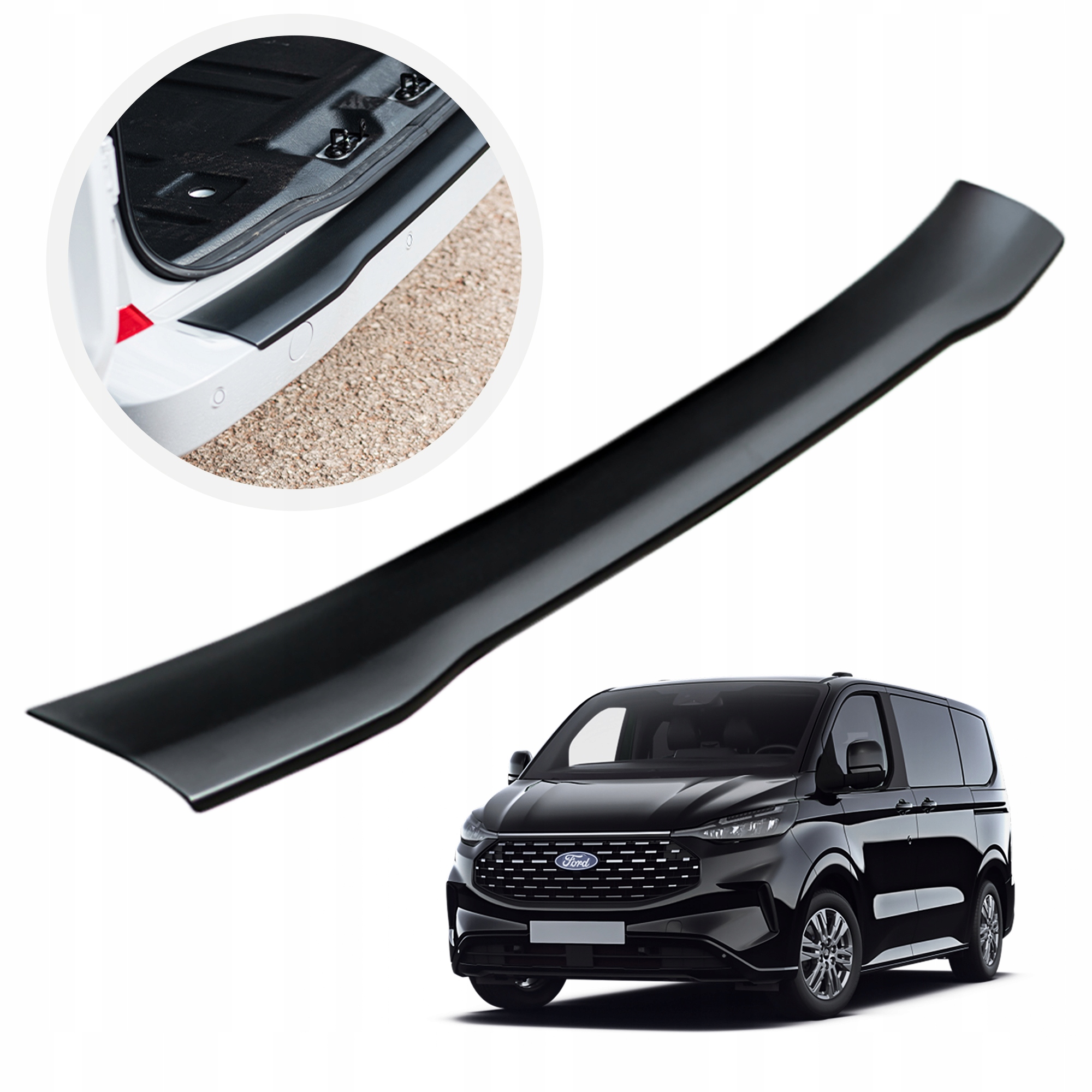 Kryt zadného nárazníka pre Ford Transit Tourneo Custom 2023-